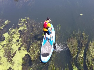 Unterwegs mit Paddelfritz - Paddelspass mit SUP